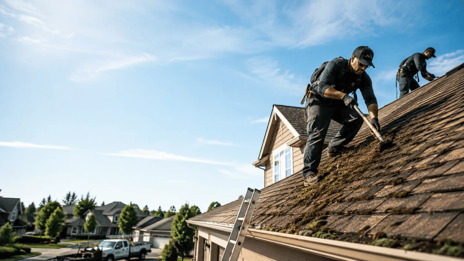 Roof Moss Removal in Dover, OH near me